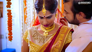 Desi Busty Bride Gets Railed By Her Ex While Her Cuck Husband Watches, Moaning In Hindi