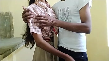 Desi Village Student Gives His 18-year-old Schoolgirl A Rough, Raw Pounding