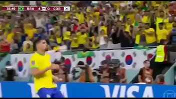 Brasil Arregaça A Coreia Do Sul De Quatro Sem Piedade