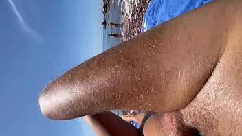 Bare And Bold: A Public Beach Creampie Amidst The Crowd