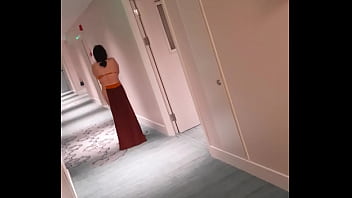 Beijing Dom’s Chinese Slave Struts Through The Hotel, Dripping With Submission.