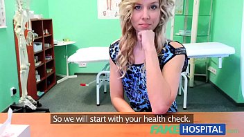 A Sleazy Quack Promises A Blonde A Discount On A Boob Job If She Puts Out For Him.