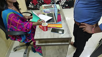 Sizzling Indian Office Boss Gets Pounded Hard By Her Young Assistant – Hindi Moans