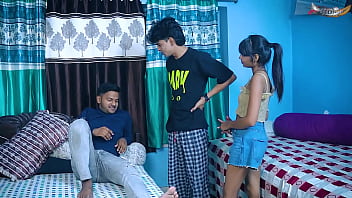 Desi Virgin Gets Railed Hard By Two Friends While Home Alone – Full Movie With Hindi Audio