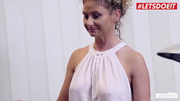 Izzy Mendosa’s Slutty Secretary Gets Pounded Rough By Her Boss And His Massive Cock For A Raise