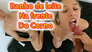 Estourou A Vagabunda De Porra Na Cara Do Corno – Engasgando Na Enchurada De Esperma