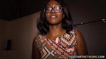 Ebony Beauty Skyler Nicole Submits Her Tight Ass To A Massive Cock At A Gloryhole
