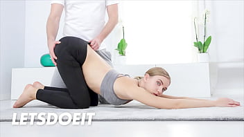 Flexible Yoga Goddess Oxana Chic Gets Ravaged By Her Lover After An Intense Workout Session