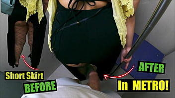 Stranded Stranger’s Cock Trapped Beneath Her Skirt On The Crowded Train—she Moaned As His Fingers Teased Her Soaked Pussy