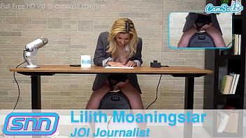 News Anchor Climaxes Wildly On Sybian During Live Broadcast