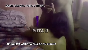 Desesperada Por Verga, La Casada Angie Se Escapa Para Entregarse Como Puta, Arrodillándose Para Recibir Una Abundante Corrida En La Cara Que Jamás Obtiene En Su Hogar.