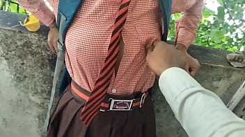 Sultry Desi Village Teen Schoolgirl Gets Wild And Raw In An Outdoor Mms Video, Showcasing Her Natural Indian Beauty