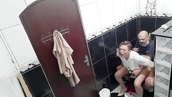 He Shelled Out Cash To Capture The Raw, Steamy Action Of Two Girls Going Down And Getting Nasty In The Bar’s Filthy Bathroom Stall.