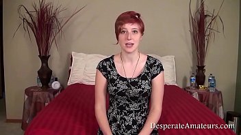 Fiery Redhead Aurora Begs For It In This Amateur Casting