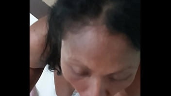 Filipina Milf Hungrily Gulps Down Every Last Drop