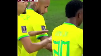 Brasil Arrombando O Cuzinho Da Coreia Ao Vivo! Neymar E Sua Turma Gozam Na Comemoração