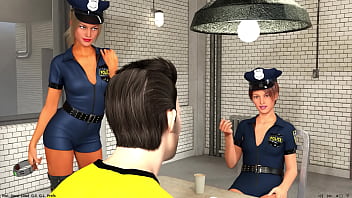 Hands Up, Officer! Time For Your Rough Interrogation
