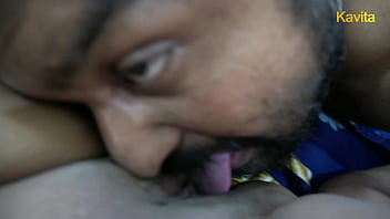 Desi Indian Beauty Kavita Gets A Tight Creampie After Deep Pussy Licking And Sloppy Blowjob