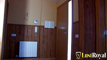 Sultry French Bombshell Gets Railed By A Ripped Plumber In The Steamy Bathroom