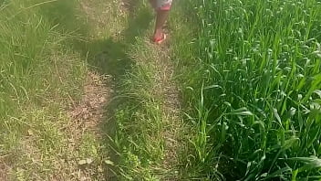 Sizzling Indian Aunty Gets Wild With Young Stud In Outdoor Passion