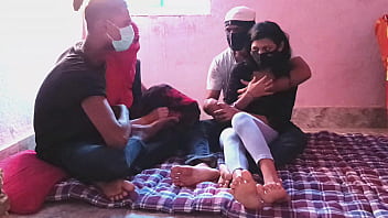 Desi Couple Swap: Our Wives Moan And Scream In A Wild Foursome