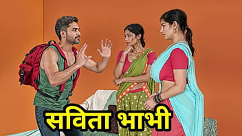 Sizzling Desi Darlings Savita And Piya Bhabhi Get Ravished By A Hung Stranger