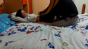 Curvaceous Brunette Gets Railed Hard By Her Horny Roommate