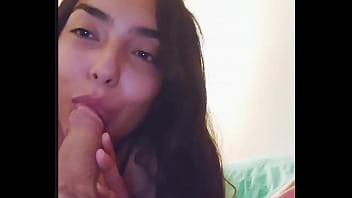 My Stepsister’s Lips Wrap Around My Lover’s Thick Cock, Moaning As She Takes Him Deep
