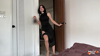 Desperate And Horny, My Busty Stepsister Stumbled In From The Party, Craving My Hard Cock In A Wild, Raw Pov Fuck.