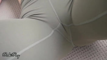 Squirt A Thick Load Deep Inside My Tight Step Sister’s Yoga Pants Right Before She Hits The Gym
