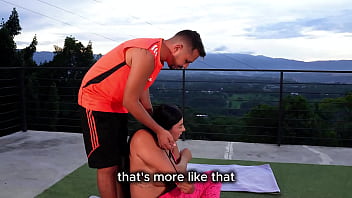 Yoga Class Concludes With A Horny Milf Getting Railed By Her Ripped Instructor, Tommy Miller.