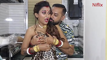 Sizzling Desi Bride Gets Ravished On The Kitchen Counter