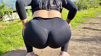 Pounding That Thick Latina Ass Still Slick With Sweat After Her Workout