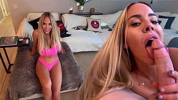 Ravishing Blonde Bombshell With Voluptuous Curves Obliterates The Neighbor’s Manhood