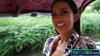 Amateur Thai Milf Gets Picked Up And Takes A Massive Cock Deep In Her Tight Ass