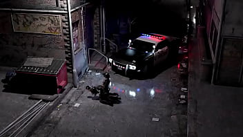 Hardened Futanari Cocks Pound The City’s Finest In A Raw, Public Display Of Domination