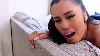 Pounding My Voluptuous Asian Roommate’s Massive Melons