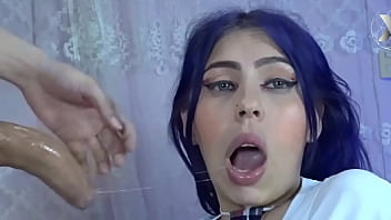 Gagging Coeds Gulp Down Messy, Sloppy Loads