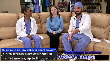 Dr Tampa’s Raw Entrance Exam: Serena Morgan’s Forbidden University Physical