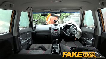 Desperate Spanish Student Earns Her Driving Lessons By Deepthroating A Massive Cock