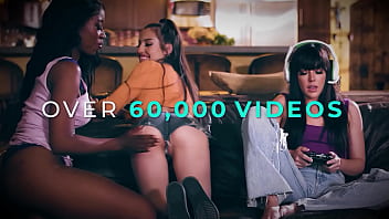 Bent-over Babysitters Beg For Rough Strap-on Discipline And Relentless Destruction