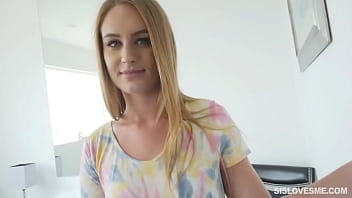 Dripping With My Load, My Teen Stepsister Is Filled To The Brim