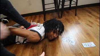 Midget Blonde Cops Bust Stash House And Seize A Massive Black Cock For Their Dirty Pleasure