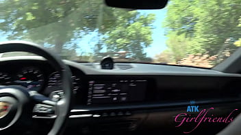 Taking A Deep Ride With Amateur Cutie Cecelia Taylor, Servicing Some Roadhead Action