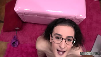 Step Daddy’s Thick Cock Stretches Lyra Lockheart’s Voluptuous Teen Tits