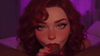 I Want Your Big Black Cock In My Mouth, You Can Watch This Cute Redhead Suck You Off Right Here In The Club