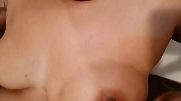 Slow-motion Feast On Her Own Luscious Tits
