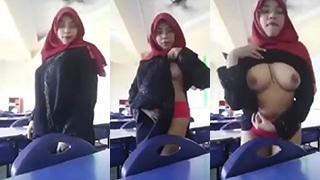 Guru Smk Berhijab Pamer Payudara Menggoda