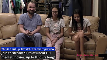 Forced To Spread For The Dean: Angel Santana’s Lewd University Entrance Exam With Doctor Tampa & Nurse Aria Nicole