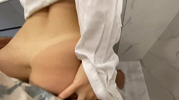 Slammed Hard And Deep In The Bathroom Stall For A Filthy, Gagging Slut